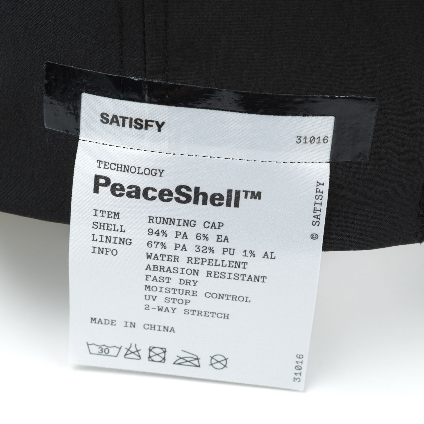 Unisex Satisfy PeaceShell Running Cap