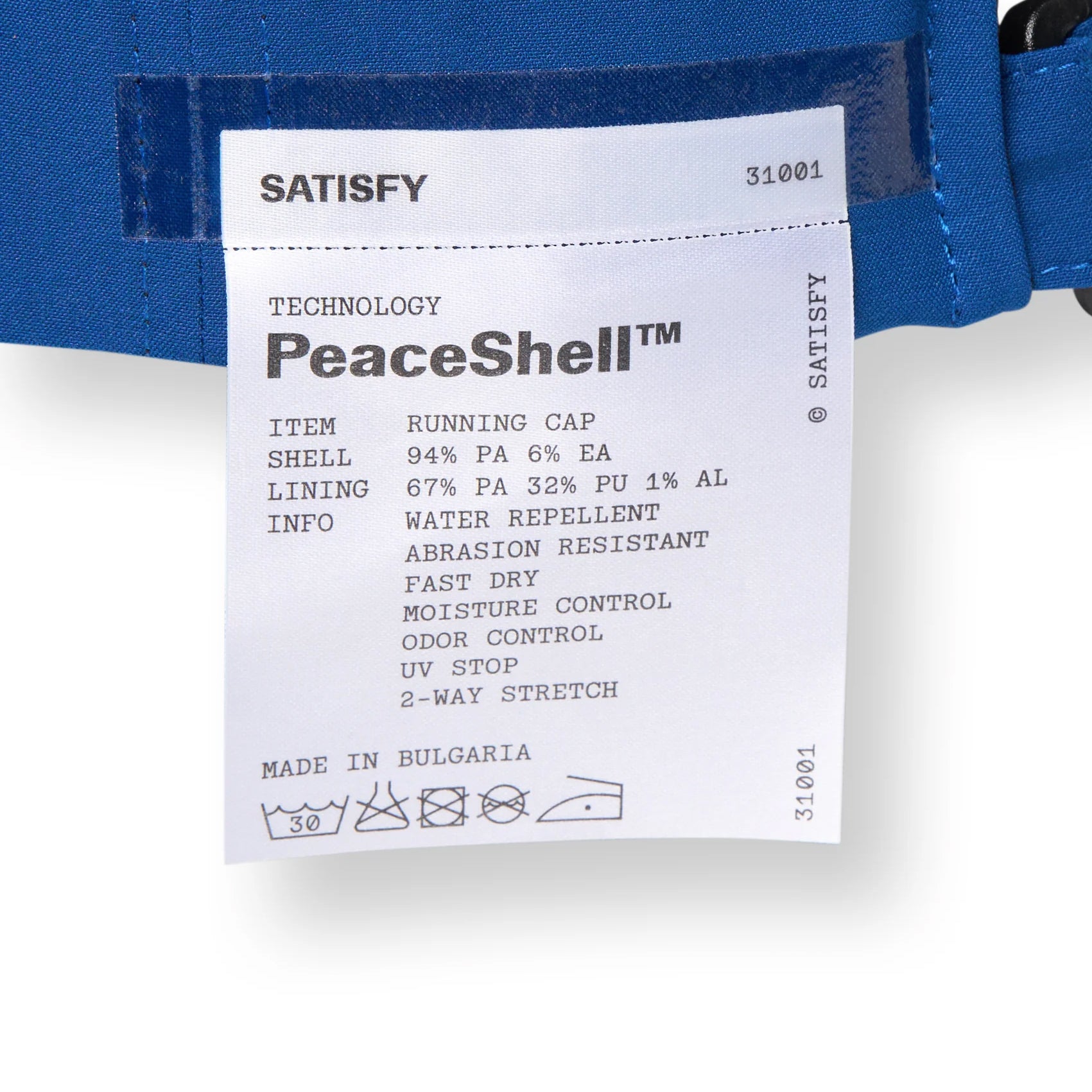 Unisex Satisfy PeaceShell Running Cap