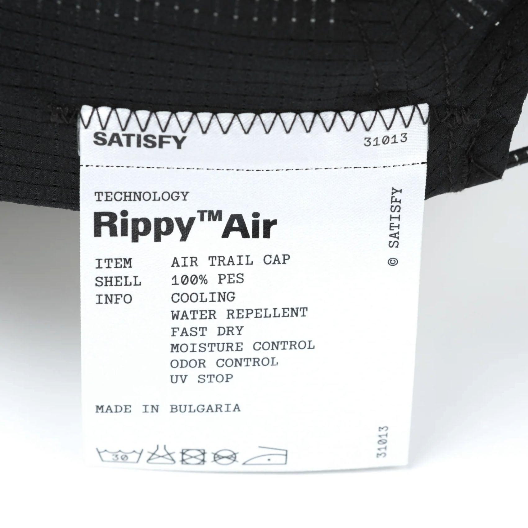 Unisex Satisfy Rippy Air Trail Cap