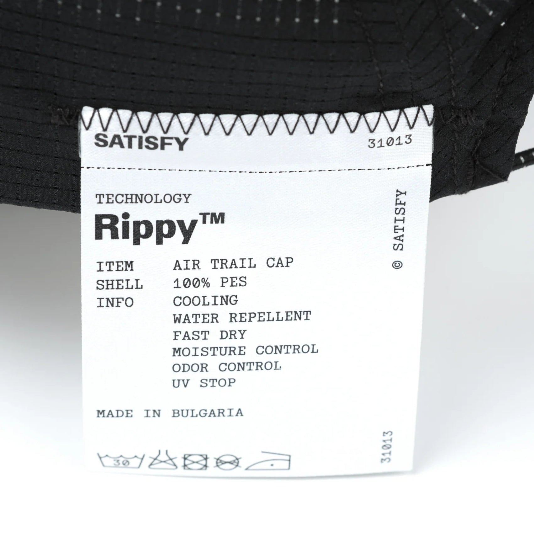 Unisex Satisfy Rippy Air Trail Cap