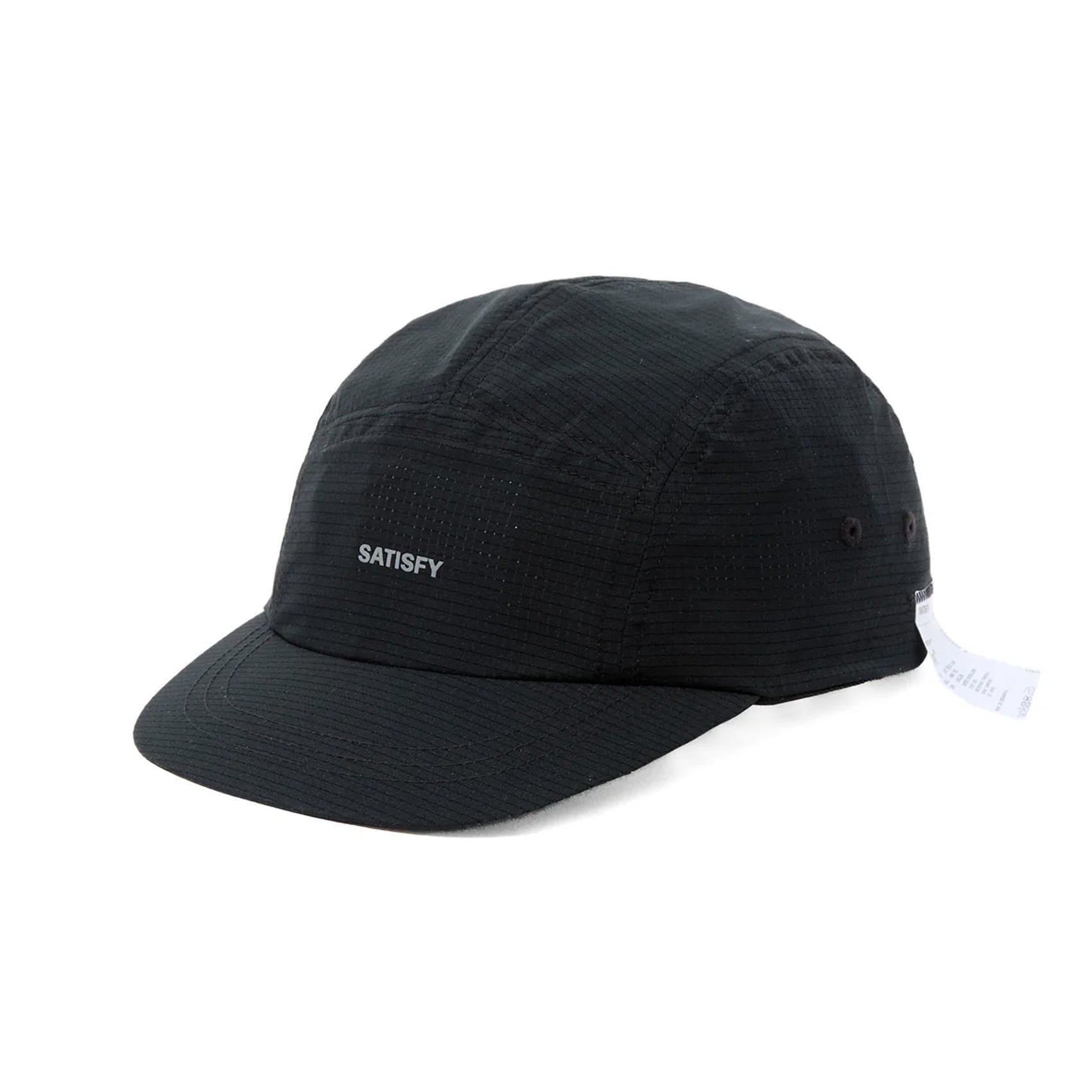 Unisex Satisfy Rippy Air Trail Cap | Black