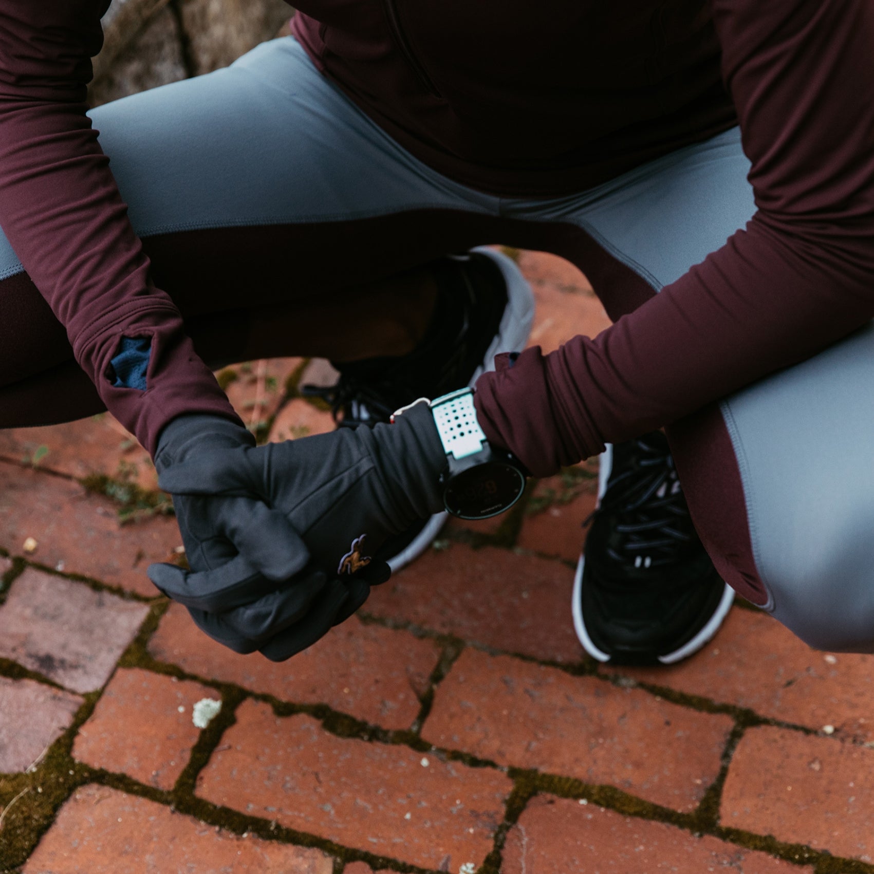 Unisex Tracksmith Inverno Running Gloves