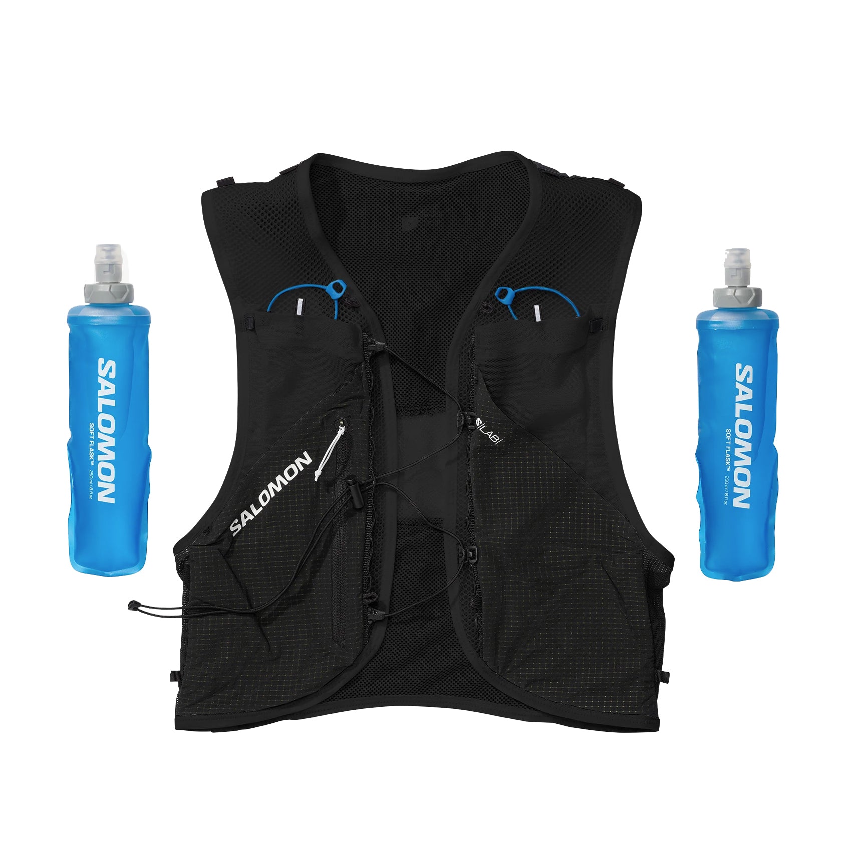 Unisex Salomon S/Lab Pulsar 3 Set Hydration Pack | Fiery Red / Black