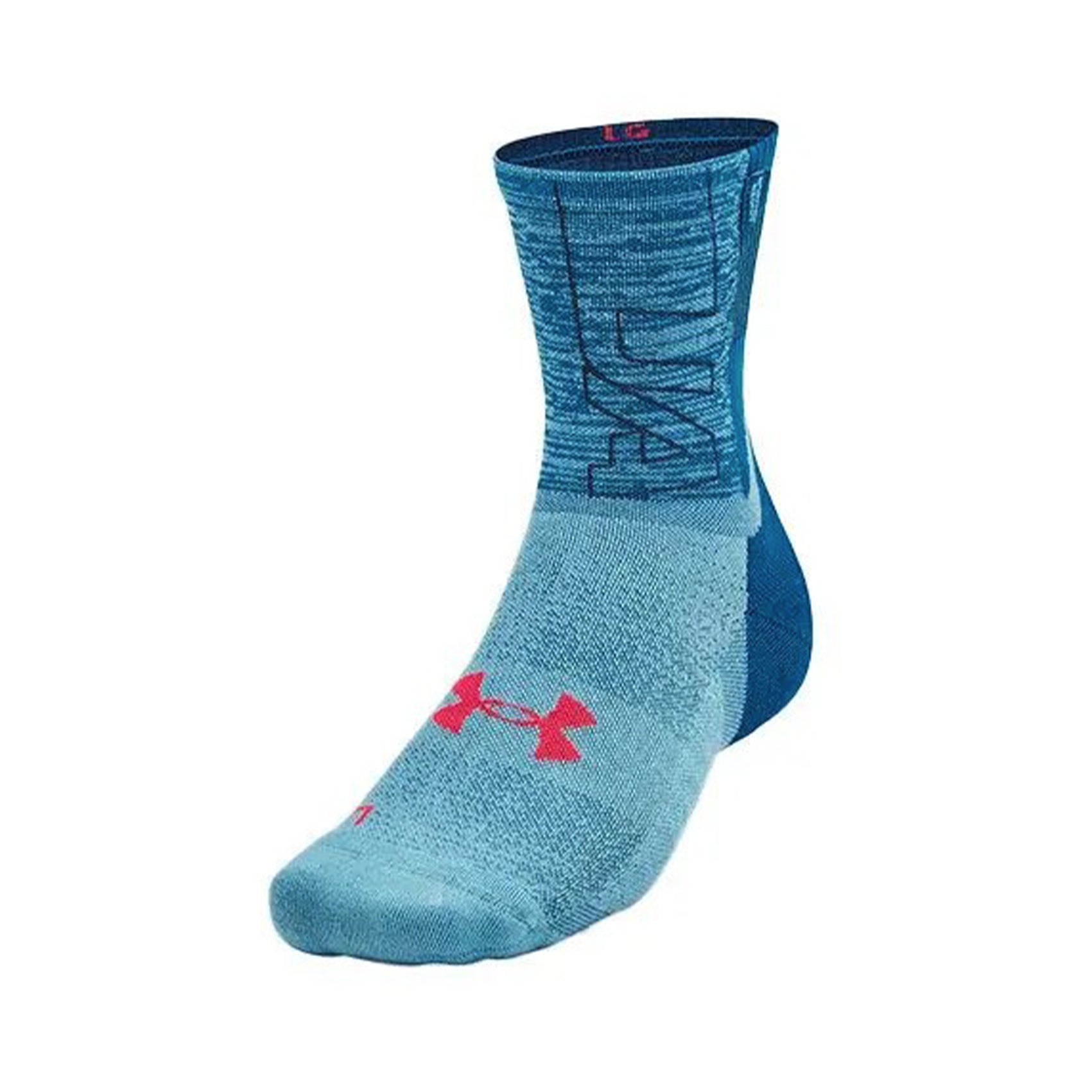Unisex Under Armour ArmourDry Run Cushion Mid Crew Sock