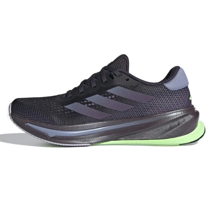 Womens adidas Supernova Rise | Aurora Black / Violet / Green Spark
