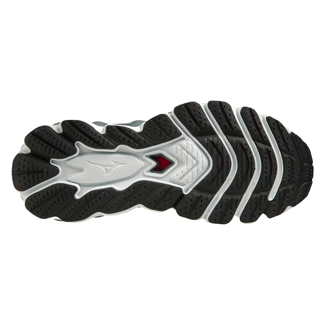Womens Mizuno Wave Sky 7 - Black / Silverstar / Stormy Weather