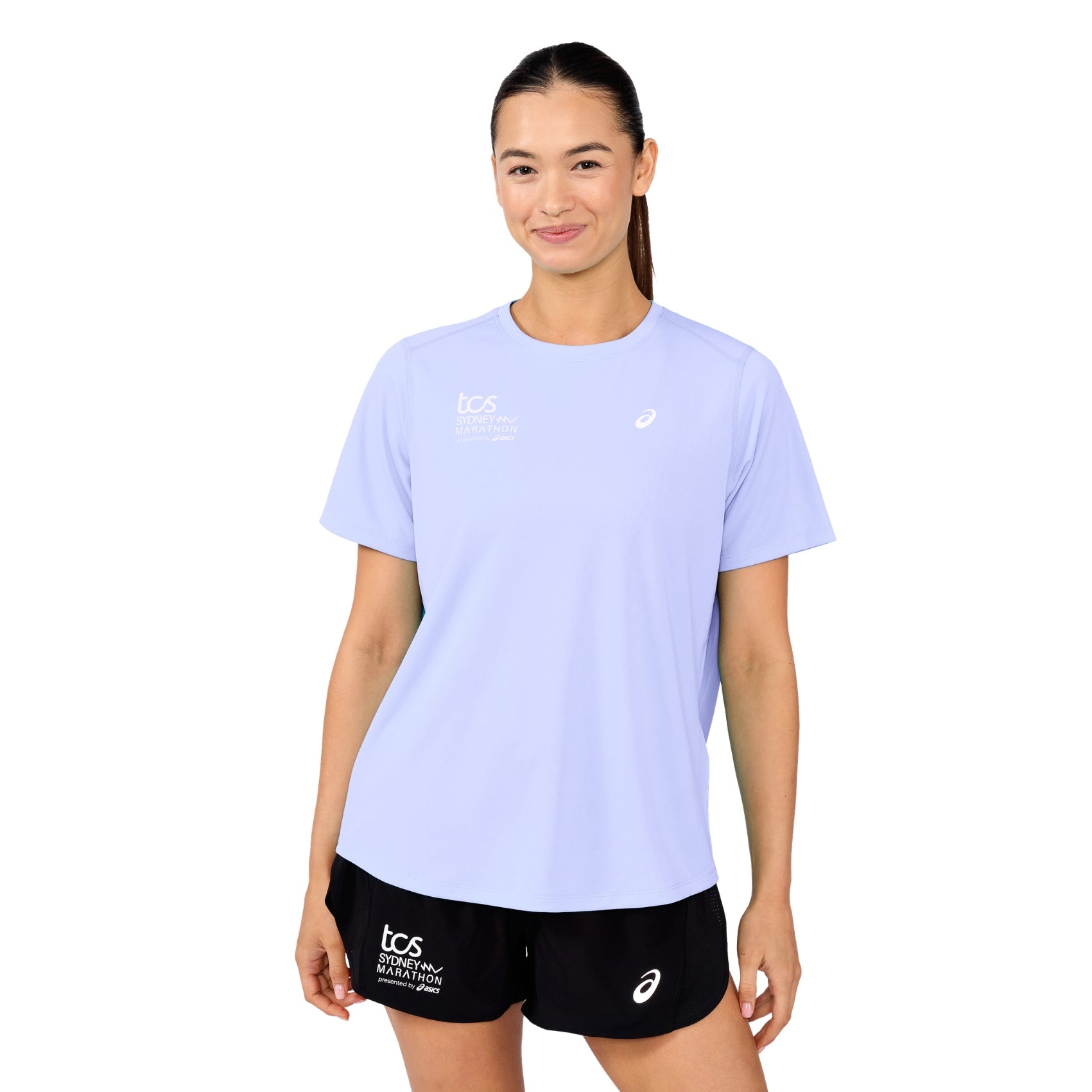 Womens ASICS Icon Shirt Sleeve Top - Sydney Marathon 2026