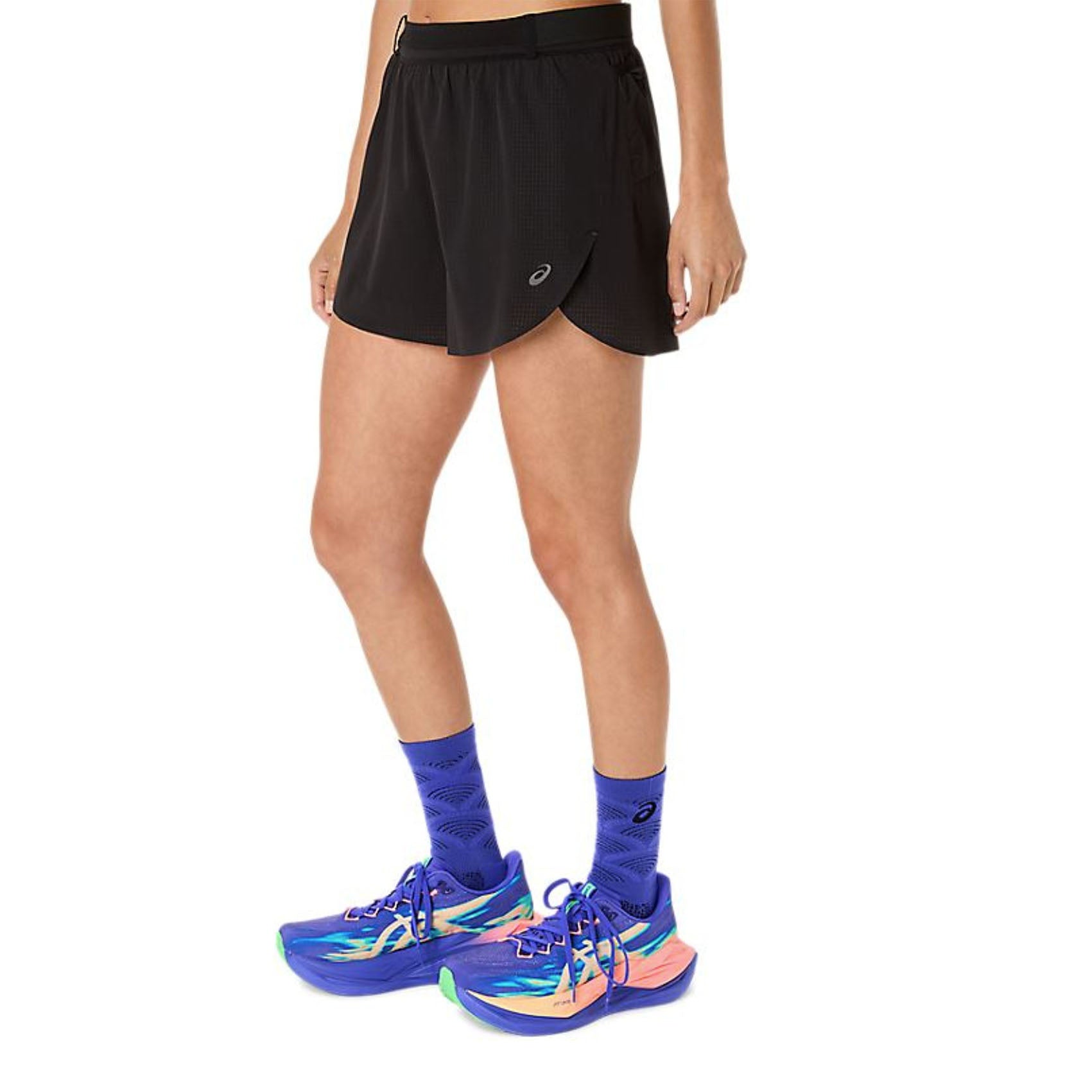 Womens ASICS Metarun Split Shorts