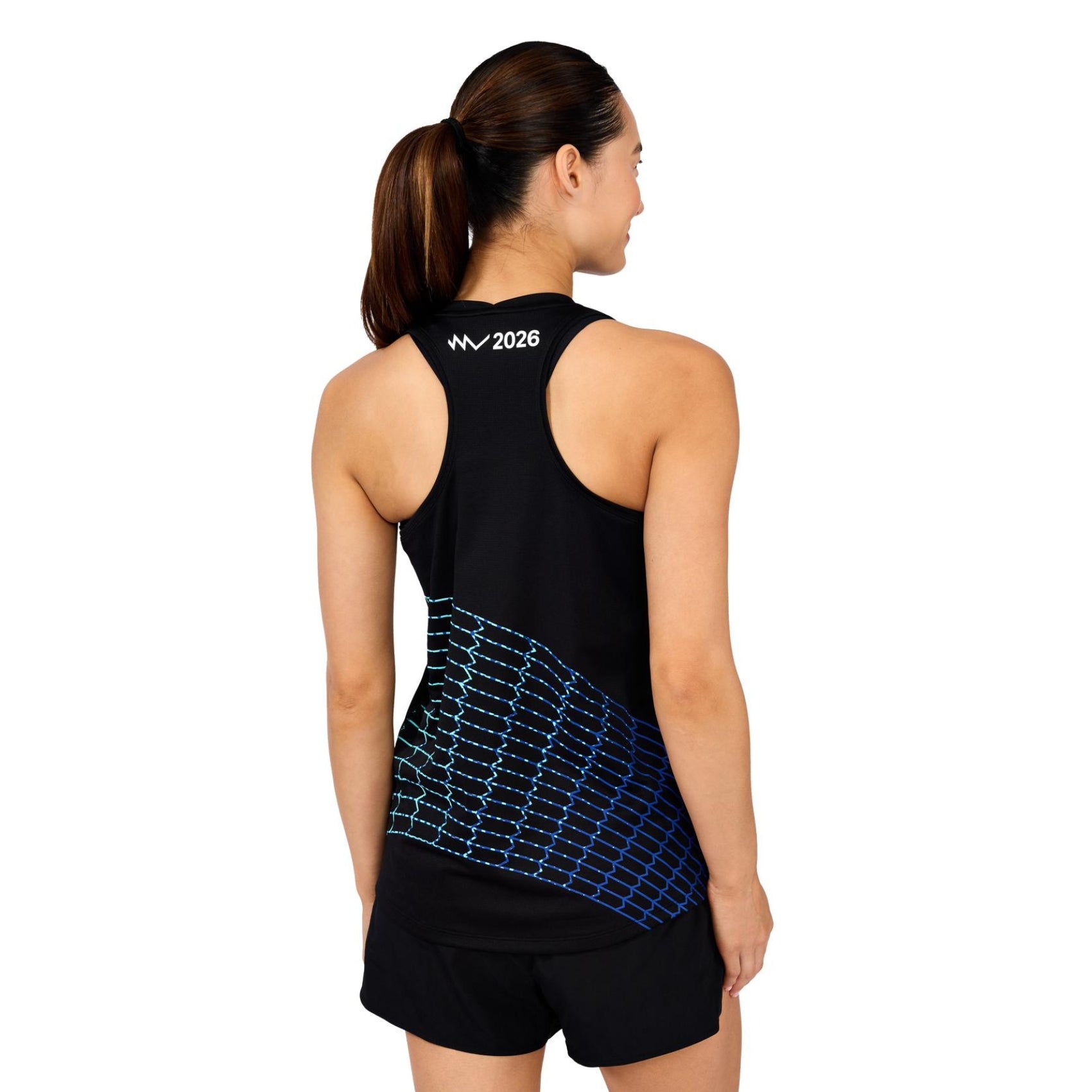 Womens ASICS Silver Tank - Sydney Marathon 2026