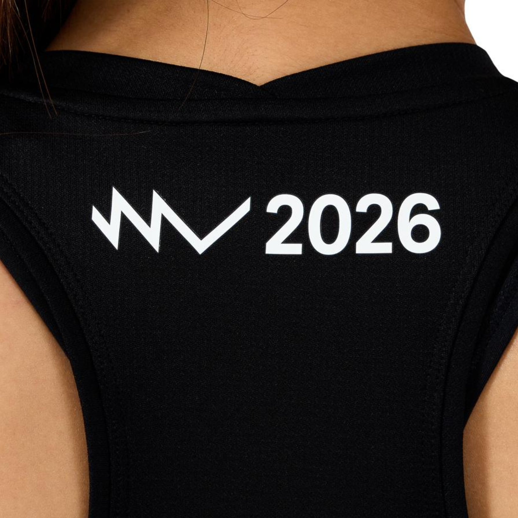 Womens ASICS Silver Tank - Sydney Marathon 2026