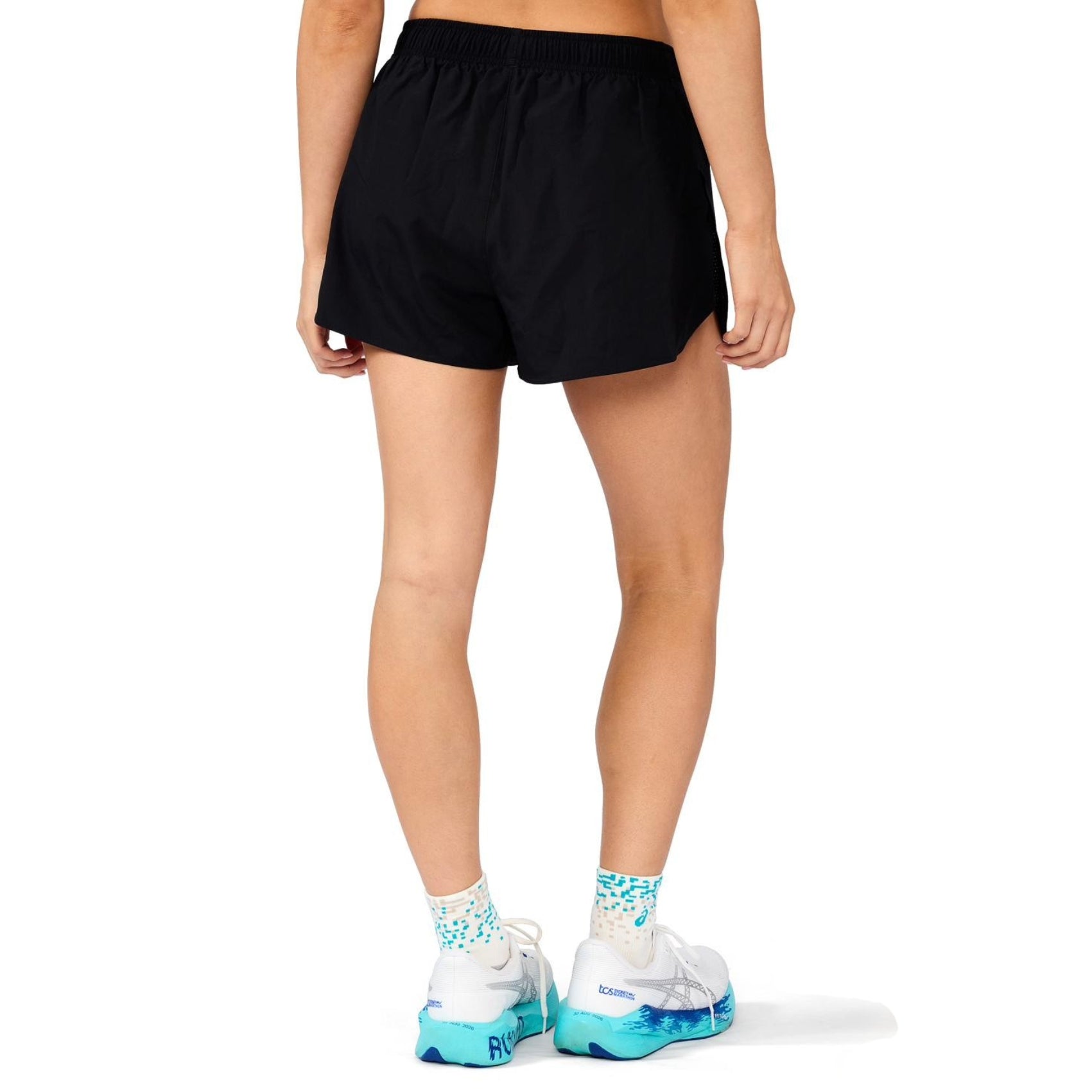 Womens ASICS Silver Split Short - Sydney Marathon 2026