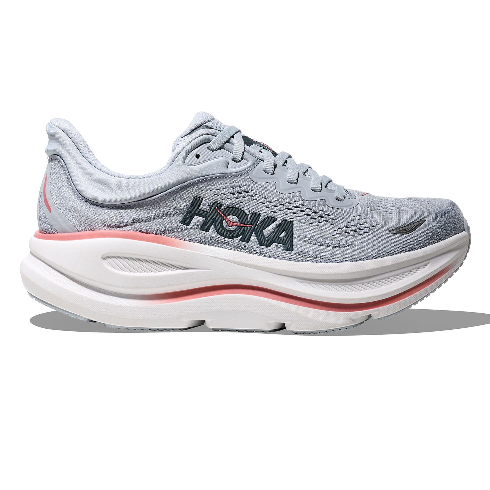 Womens HOKA Bondi 9 (Wide) | Max Cushion & Comfort for Runs and
