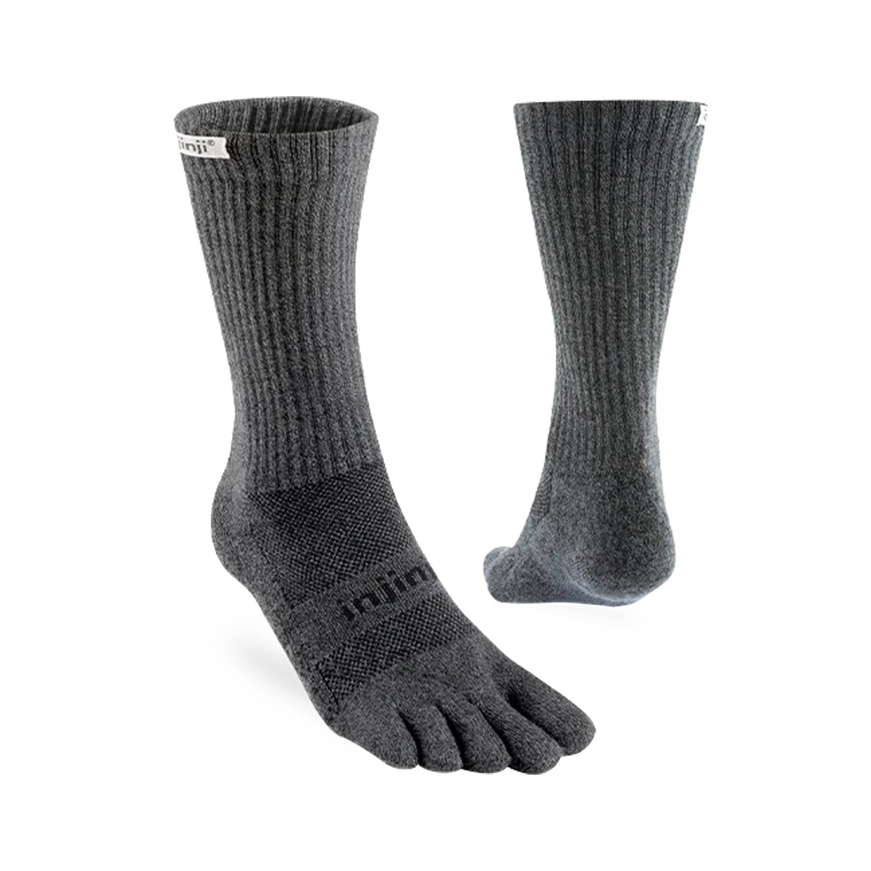 Womens Injinji Trail Midweight Crew Socks