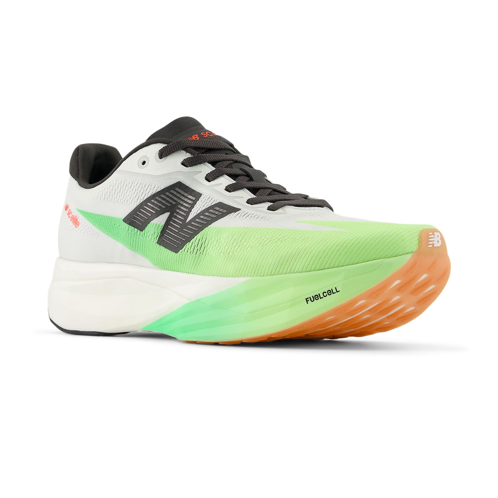 Womens New Balance FuelCell SuperComp Elite v5 | White / Mint