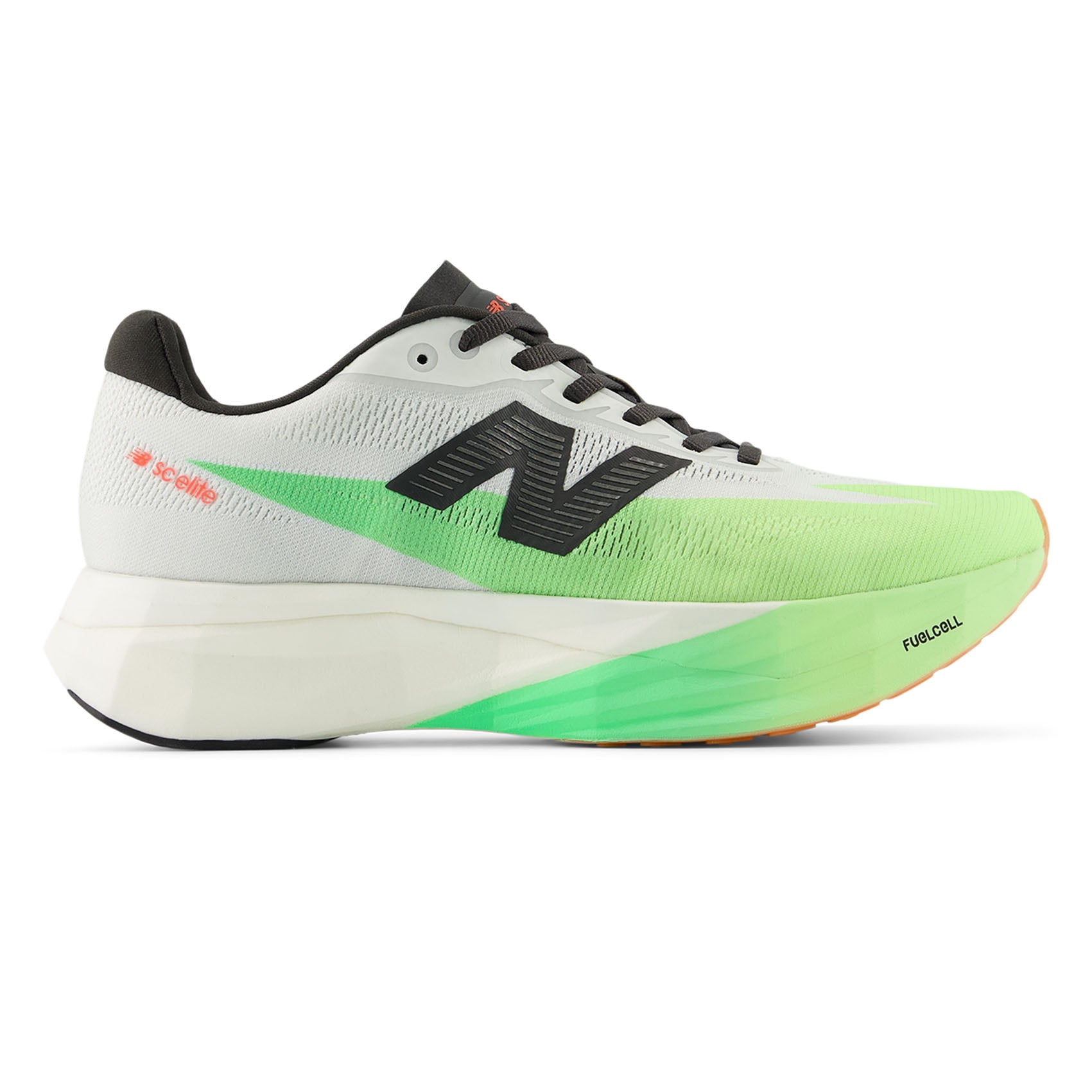 Womens New Balance FuelCell SuperComp Elite v5 | White / Mint
