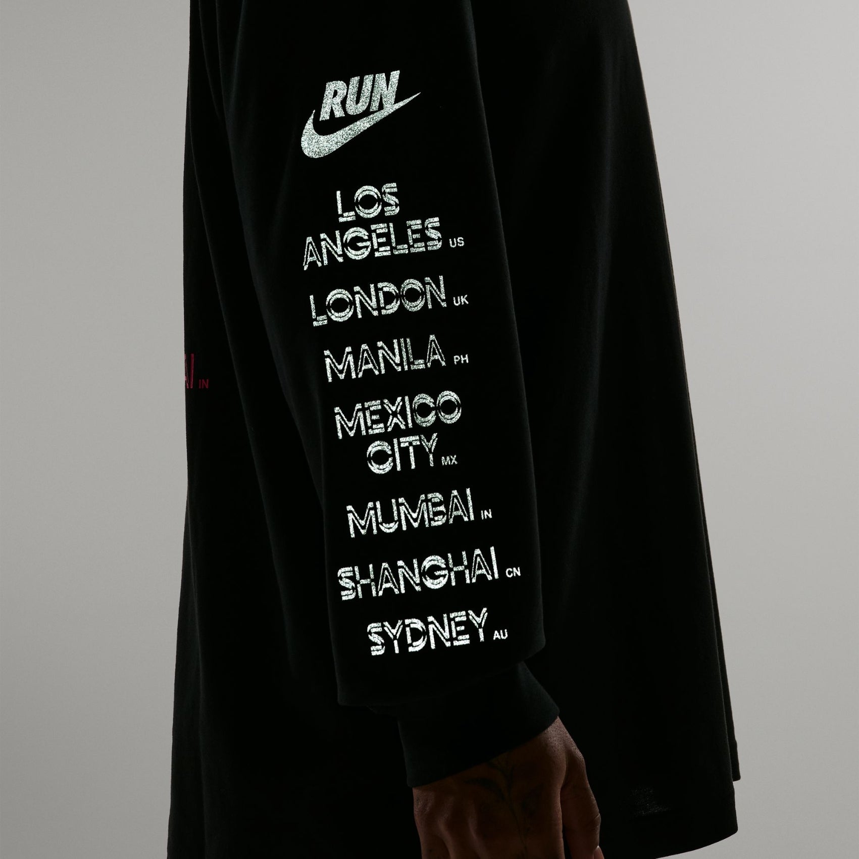 Womens Nike ADT Dri-FIT Oversized Long-Sleeve Running T-Shirt
