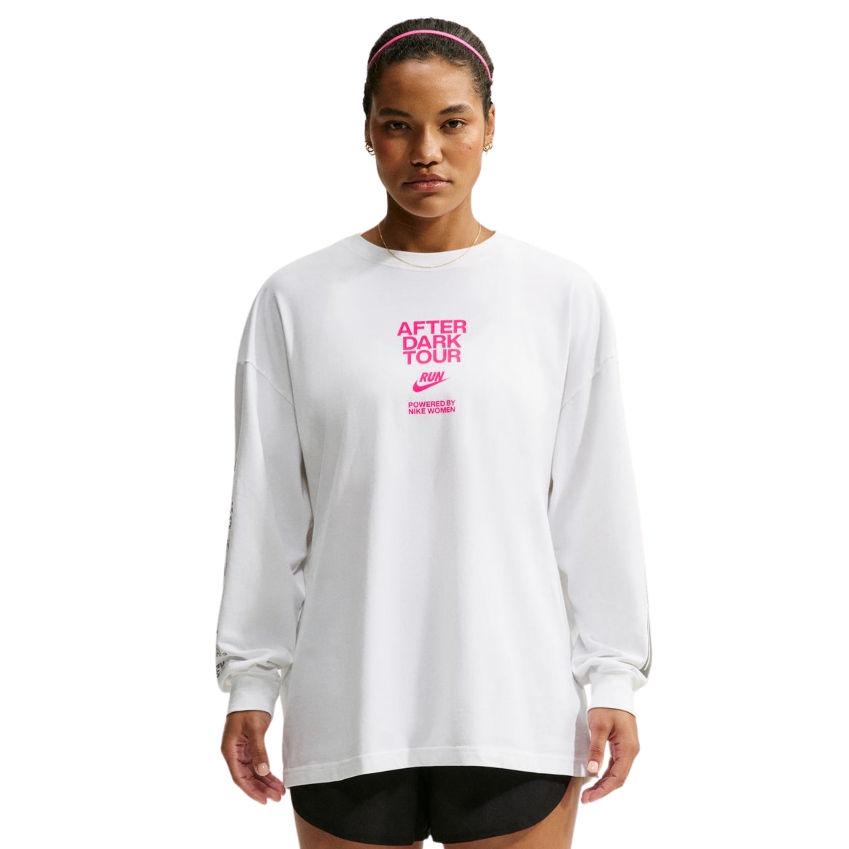 Womens Nike ADT Dri-FIT Oversized Long-Sleeve Running T-Shirt