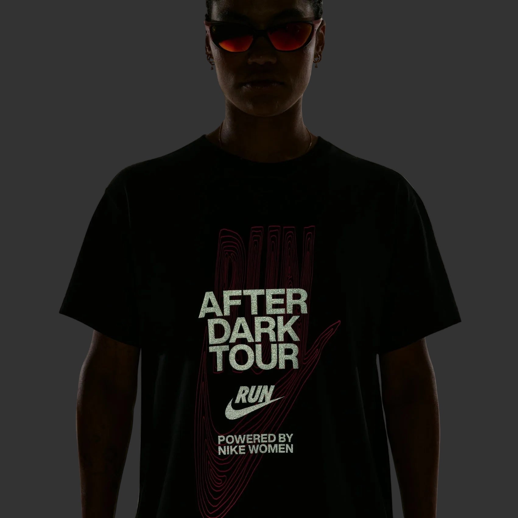 Womens Nike ADT Dri-FIT Short-Sleeve Running T-Shirt