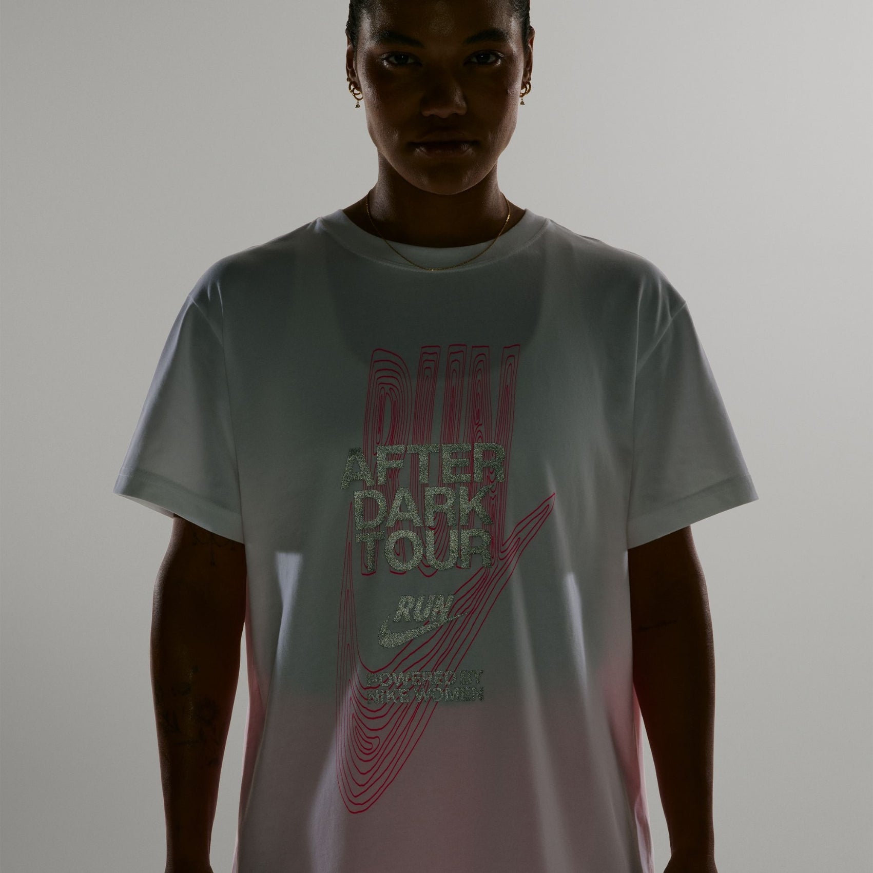 Womens Nike ADT Dri-FIT Short-Sleeve Running T-Shirt