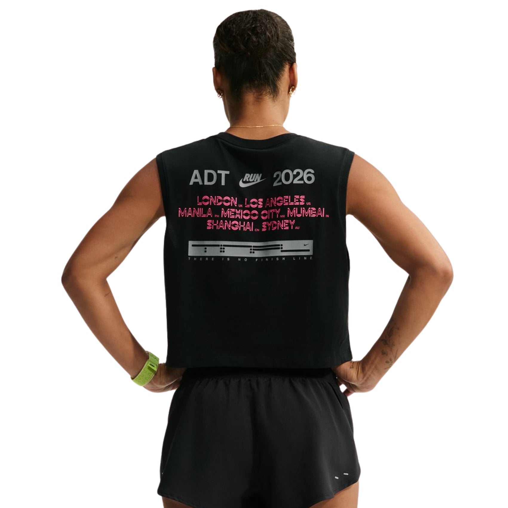 Womens Nike ADT Dri-FIT Sleeveless Running T-Shirt