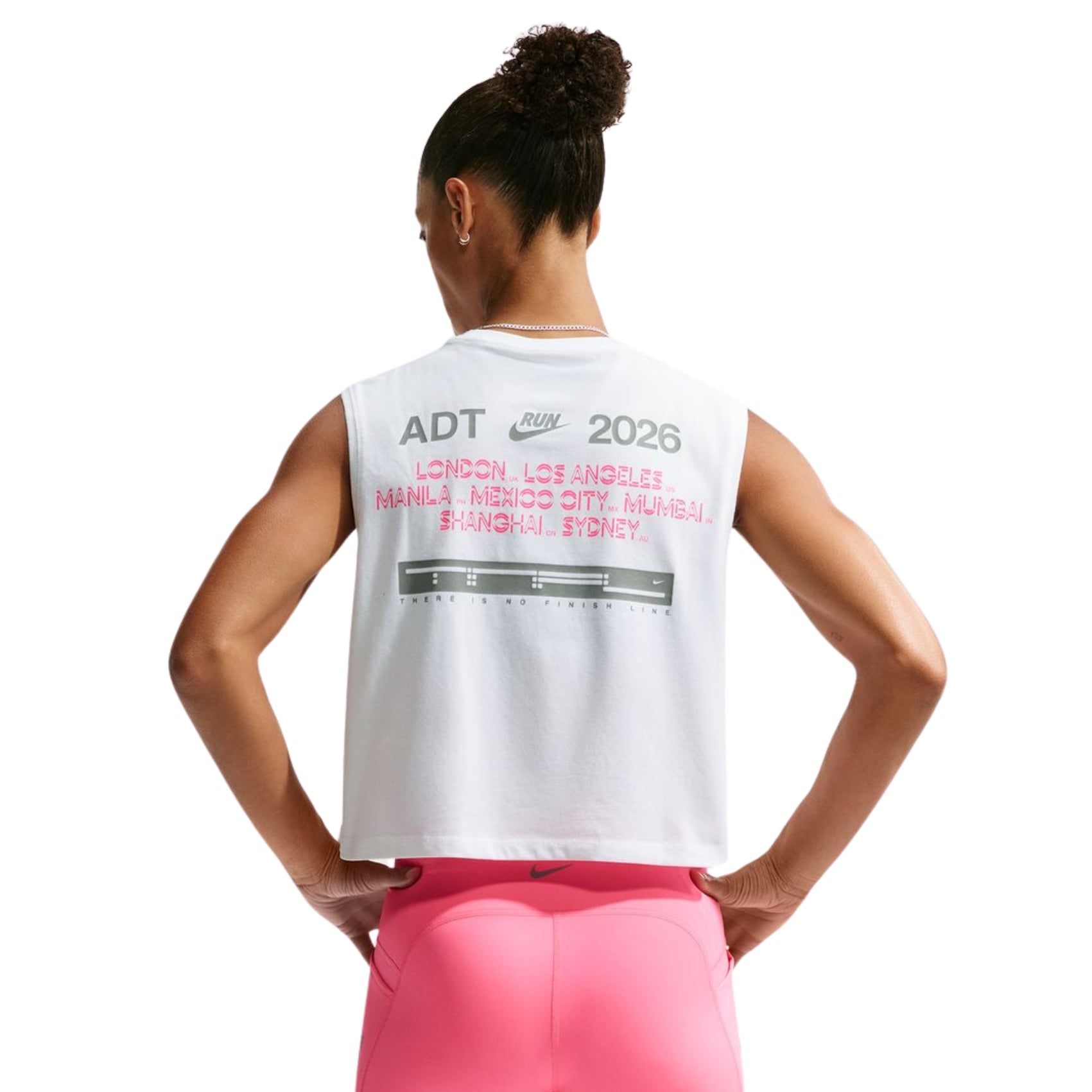 Womens Nike ADT Dri-FIT Sleeveless Running T-Shirt