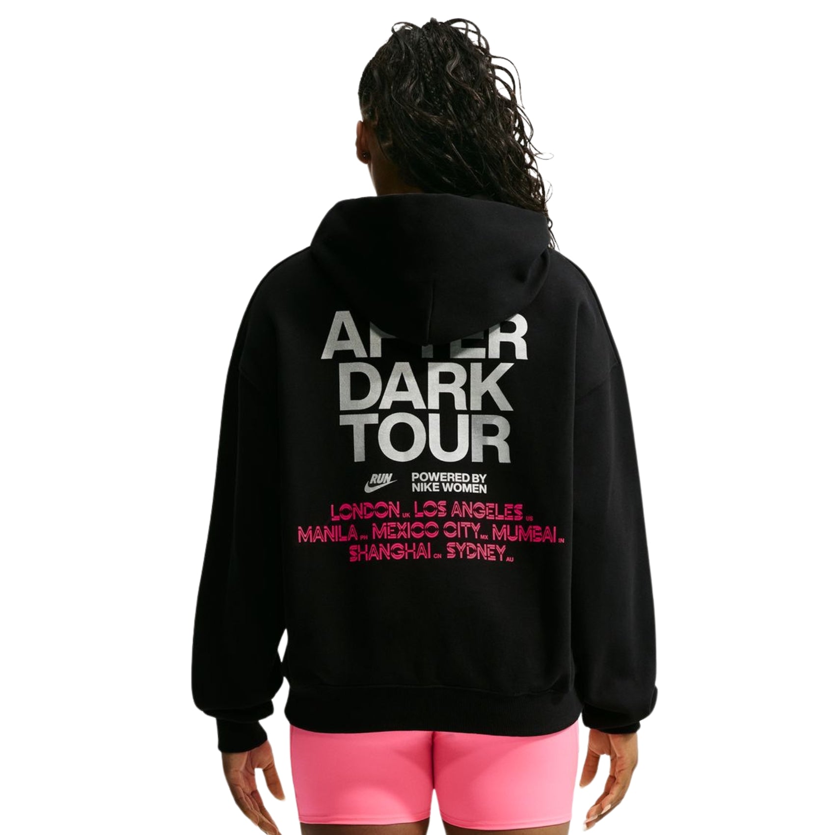 Womens Nike ADT Oversized Fleece Pullover Hoodie