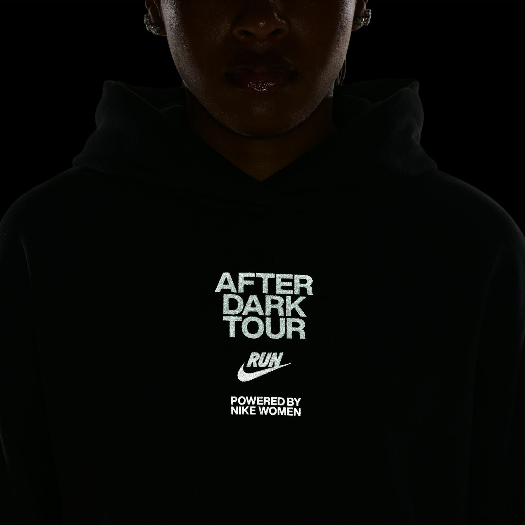 Womens Nike ADT Oversized Fleece Pullover Hoodie