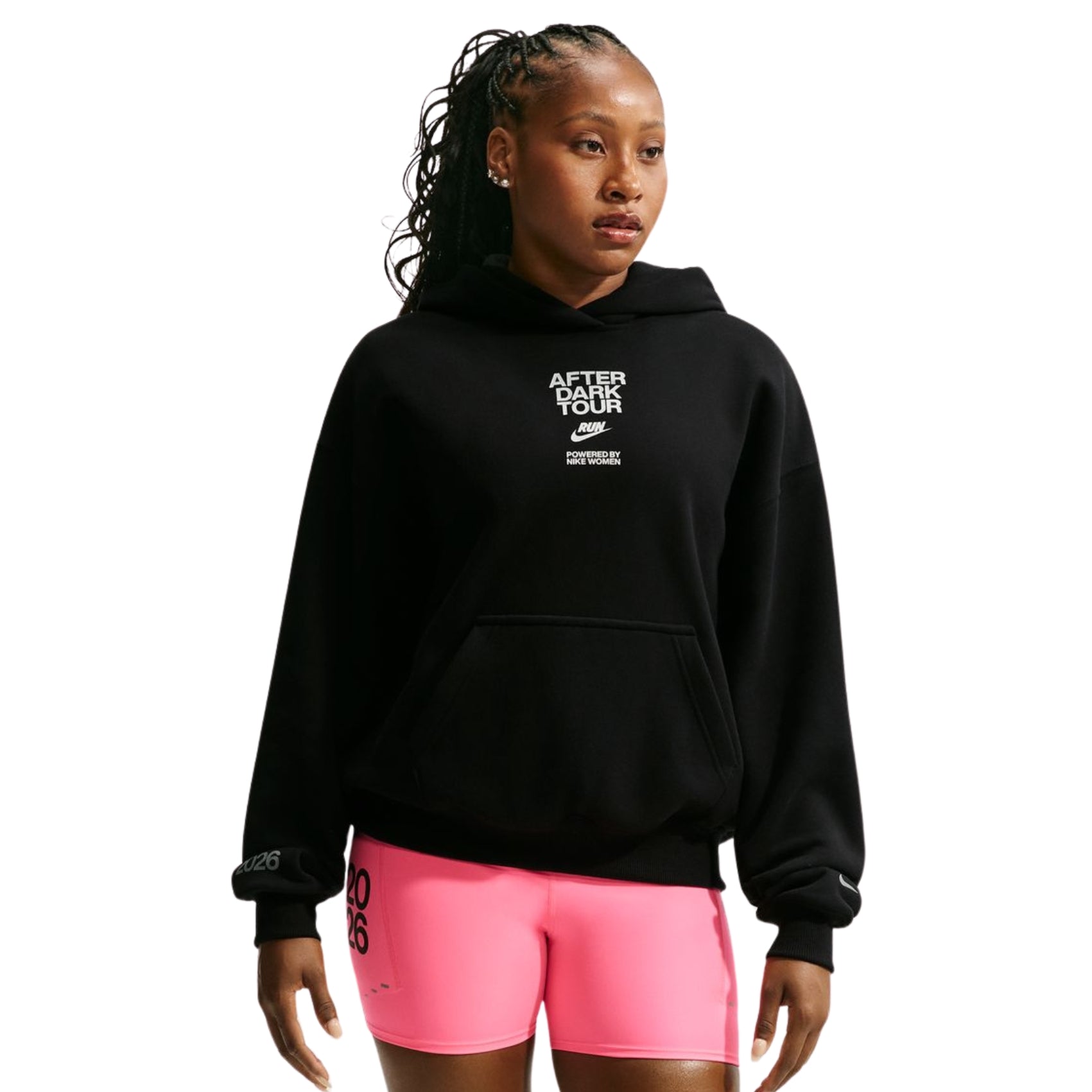 Womens Nike ADT Oversized Fleece Pullover Hoodie