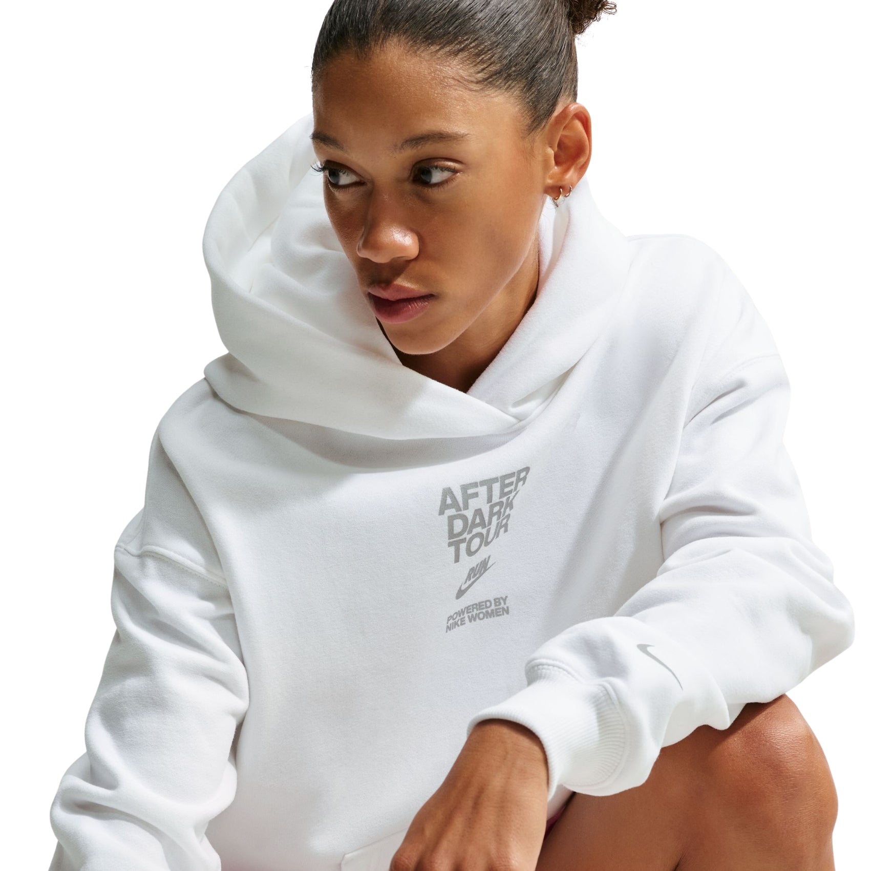 Womens Nike ADT Oversized Fleece Pullover Hoodie