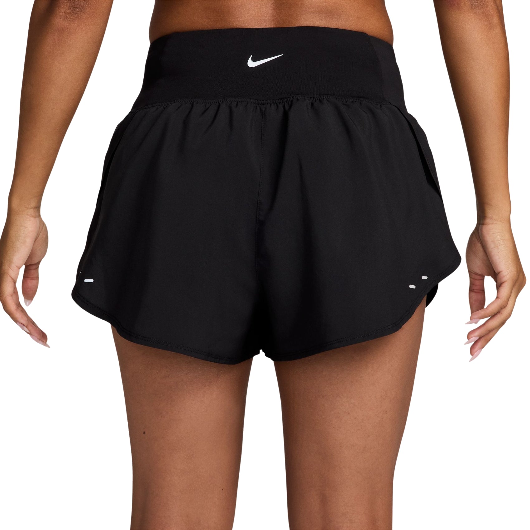 Womens Nike Flow ADT Mid-Rise Brief-Lined Running Shorts
