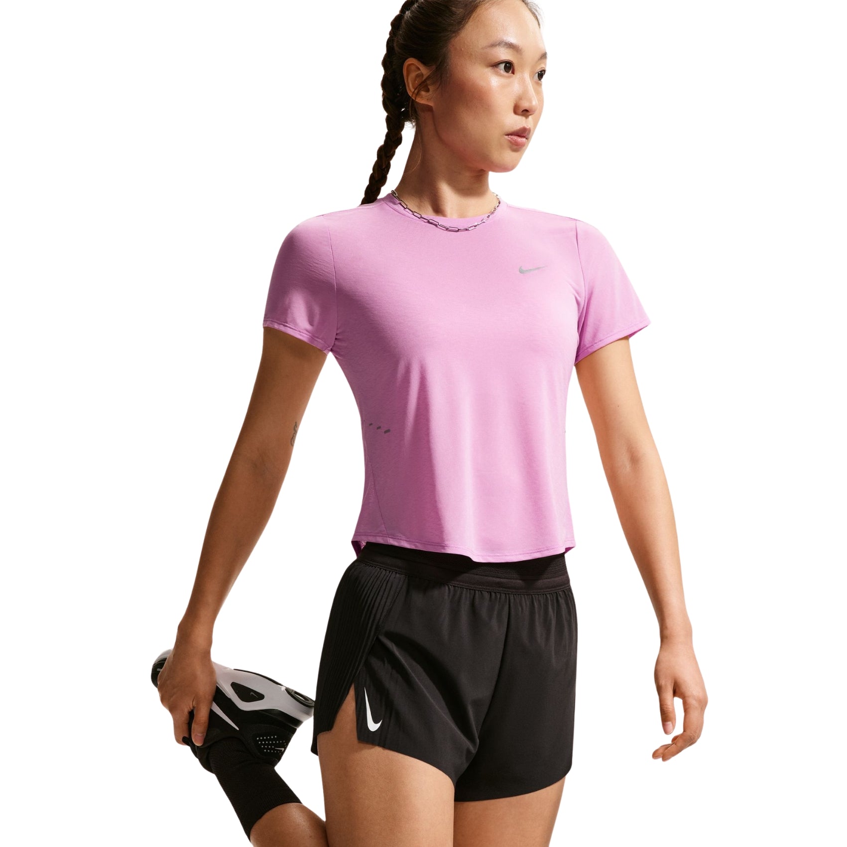 Womens Nike Swift Breathe Dri-FIT Short Sleeve Top