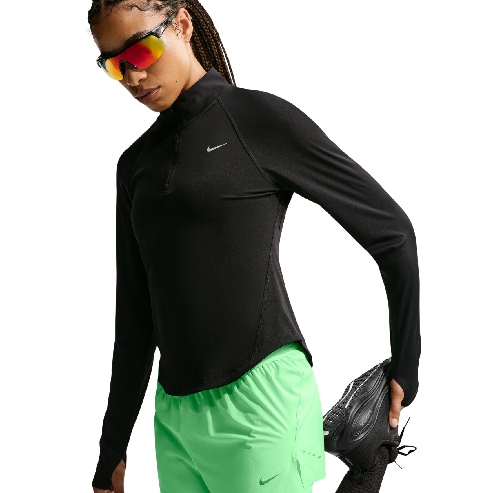 Womens Nike Swift Dri-FIT Mid-Rise 2-in-1 Running Shorts