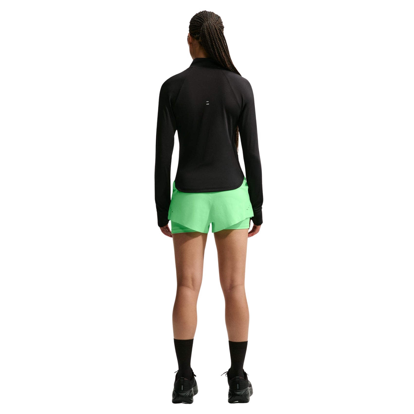 Womens Nike Swift Dri-FIT Mid-Rise 2-in-1 Running Shorts