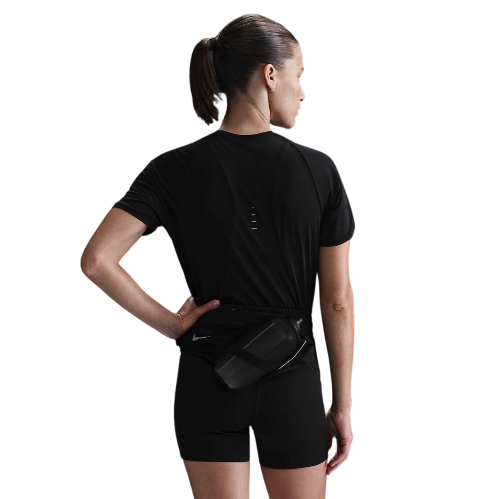 black nike running top womens