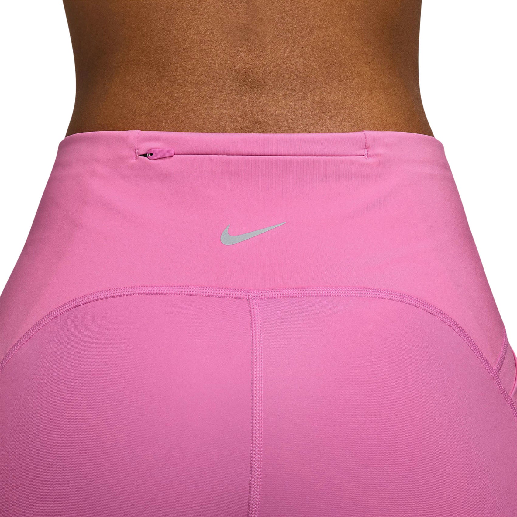 Womens Nike Swift High-Waisted 4 Inch Tight Running Shorts with Pockets