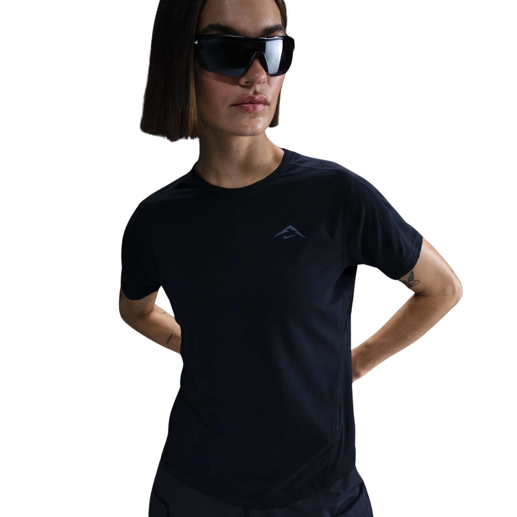 Womens Nike Trail Dri-FIT Short-Sleeve Running Top