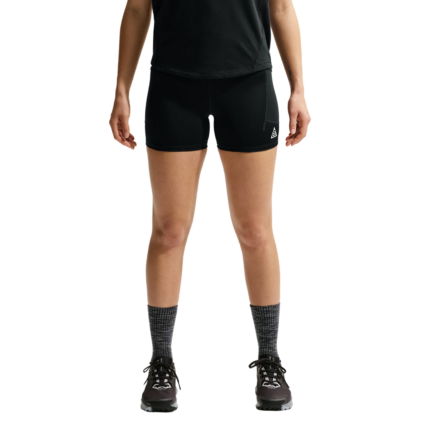 Womens Nike ACG Trail Dri-FIT High-Waisted 4-Inch Trail Shorts