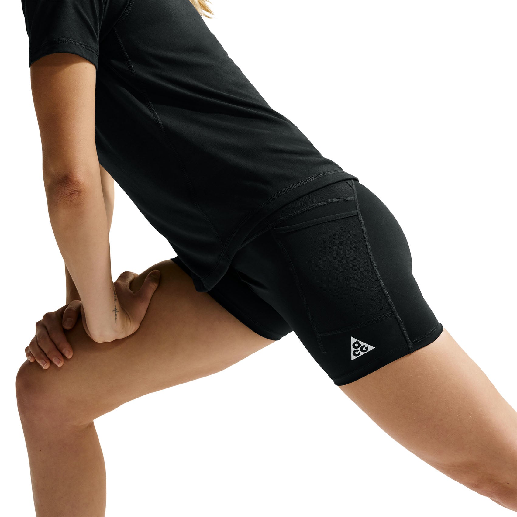 Womens Nike ACG Trail Dri-FIT High-Waisted 4-Inch Trail Shorts