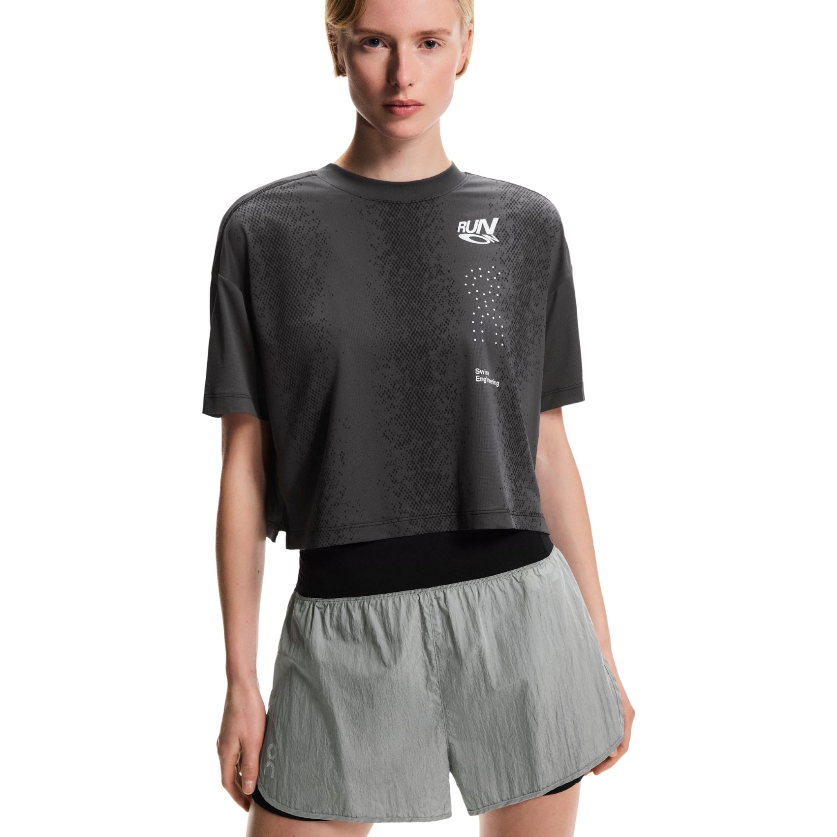 Womens On Running Performance Volt Shorts | Dual-Layer Run Shorts