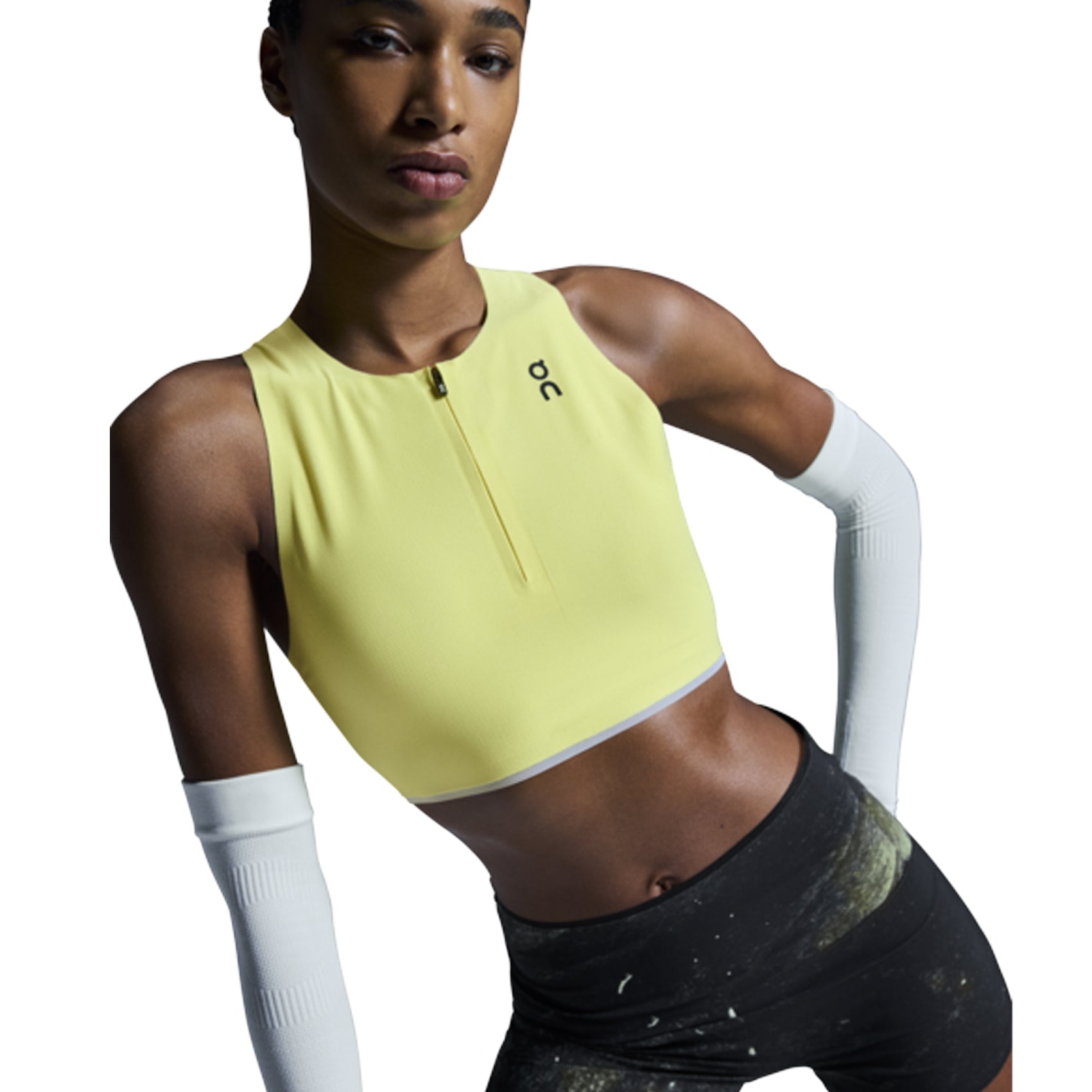 Womens On Running Race Crop