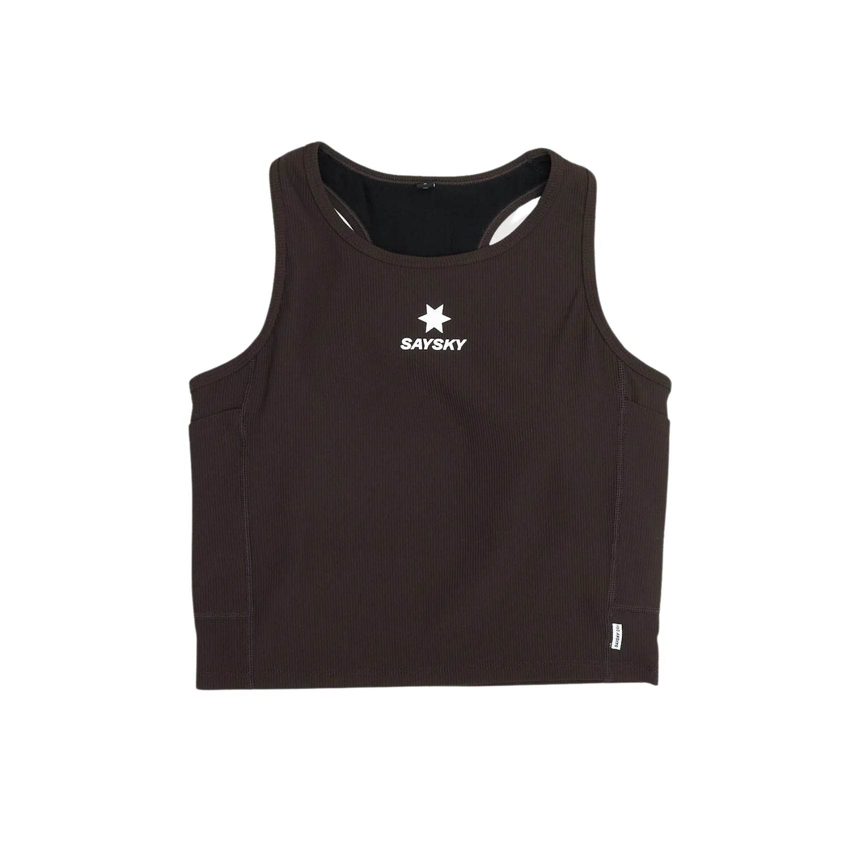 Womens Saysky Combat Rib Crop Top