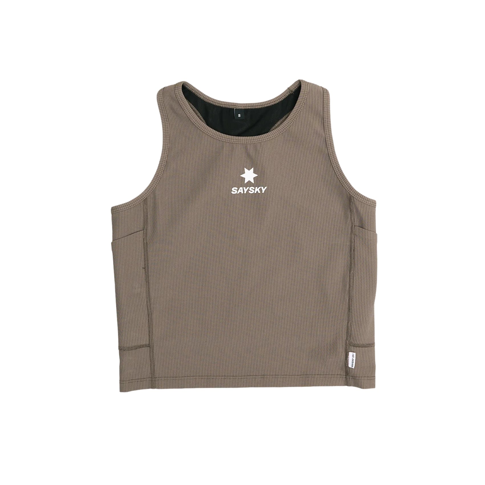 Womens Saysky Combat Rib Crop Top