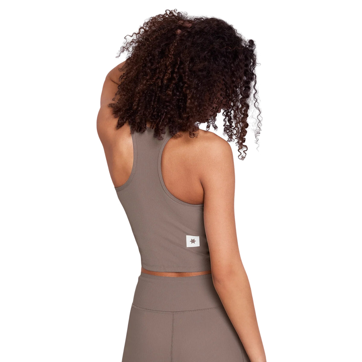 Womens Saysky Combat Rib Crop Top