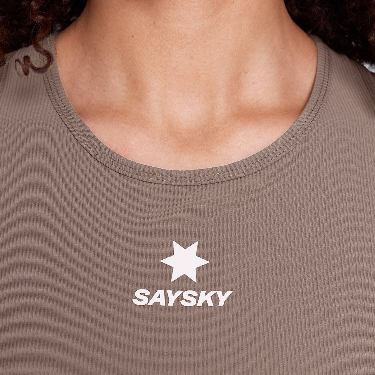 Womens Saysky Combat Rib Crop Top