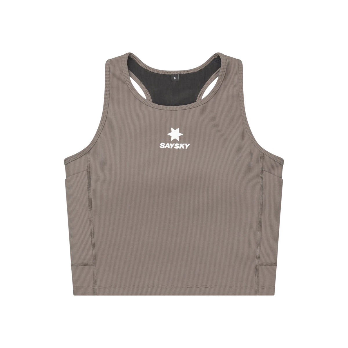 Womens Saysky Combat Rib Crop Top