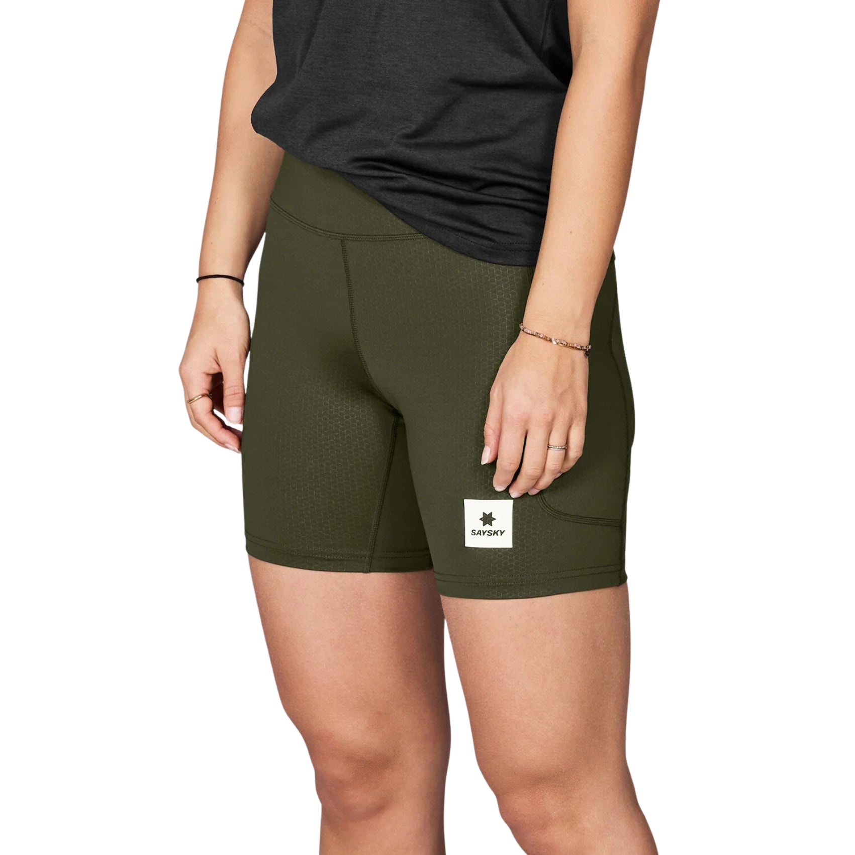 Womens Saysky Combat+ Short Tights 7 Inch