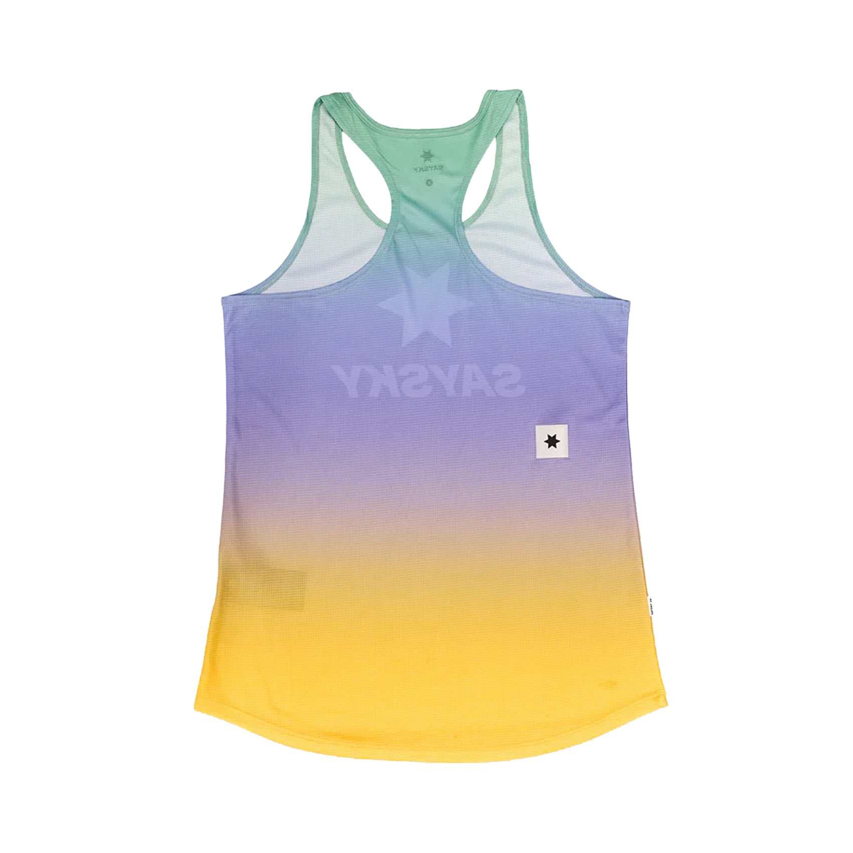 Womens Saysky Drip Dye Flow Singlet