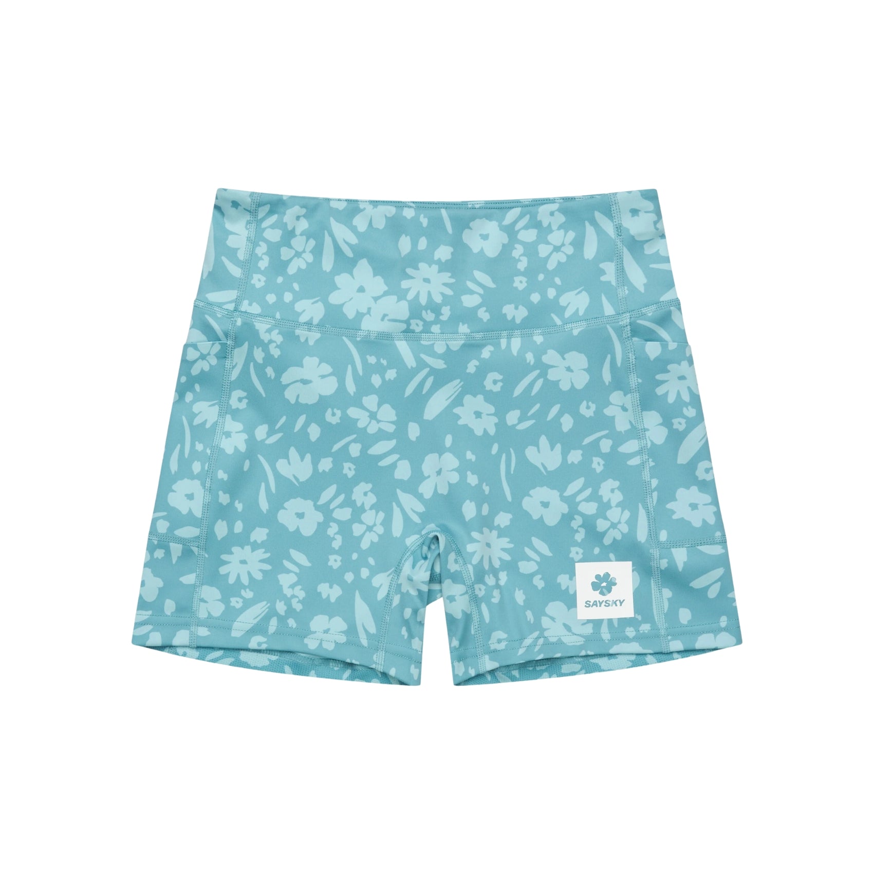 Womens Saysky Flower Combat+ Short Tights 4 Inch