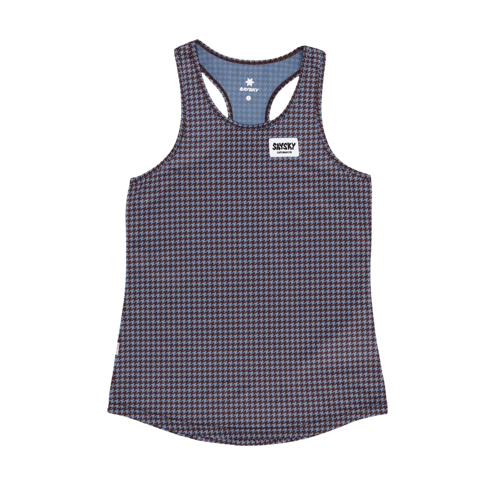 Womens Saysky Houndstooth Combat Singlet