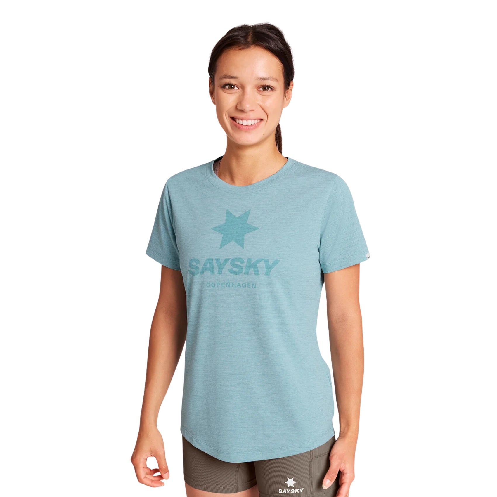 Womens Saysky Logo Combat Pro T-Shirt